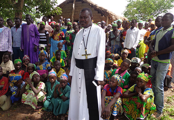 Brother Ernest Mbemba, OMI is the chariman of the Missionary Oblates' Justice, Peace and Integrity of Creation program in Cameroon. 