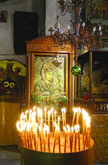 Nativity Candle in Bethlehem